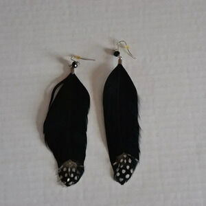 5/$25  Feather Dangle Earrings